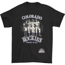 ROCKPANDA KISS Colorado Rockies Dressed To Kill 반팔티