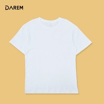 다름 도톰한 무지 반팔 티셔츠 코튼 반팔 남자 여름