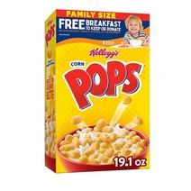 켈로그 Kelloggs 콘 팝스 시리얼 스위트 크리스피 크런치 패밀리 사이즈 541g, 1개