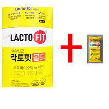 락토핏 생유산균 골드 2g x 100포 + 2개 구매시 10포 추가 증정