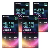 타이거아울렛 고함량 아르기닌 6000mg 15포 x 4박스 슈퍼 고함량 엘 L-아르지닌 타우린 비타민C 마카분말 글루콘산아연 부스터 액상 스틱, 단품, 단품