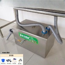 에프란드 유수분리기 음식점 노출형 그리스트랩, 40X25X25cm 프리미엄1구 4중필터, 1개
