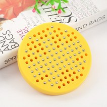 테블릿 드로잉 마그네틱 드로잉 보드 볼 스케치 패드 태블릿 마그넷 펜 kids toys, 노란색-10x10cm