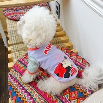 아트박스/아이홈 디즈니 캐릭터 펫 스트라이프 퍼플, M/퍼플