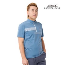 [KT알파쇼핑][본사공식] 프로월드컵 Q223-3122-1LB 남성 아웃도어 집업티셔츠