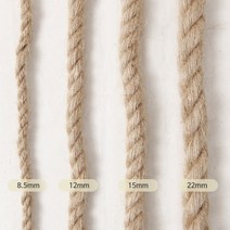 마크라메 재료 마로프 8.5mm 12mm 15mm 22mm 마끈 동아줄, 마끈(15mm1M)