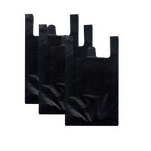 리벤스 손잡이 비닐봉투 5호 검정, 100개