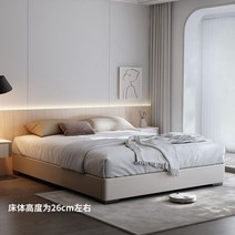 호텔침대 안방 침실 유럽풍 더블 퀸사이즈 럭셔리 원목침대프레임 라지킹침대 평상형침대프레임 슈퍼싱글프레임, 1500mm*2000mm, 프레임 구조, 원목 나파 가죽 침대 1단 발 디테일 싱글 침대