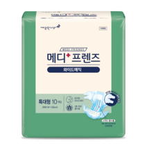 메디프렌즈 봄날 성인용 기저귀 매직테입형 특대형, 10개입, 2개