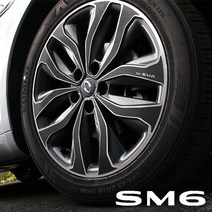 JS automotive SM6 18인치 차량전용 카본 휠마스크 실외 스크래치방지 튜닝 랩핑 카악세사리 용품, R타입