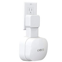 Eero 6 듀얼 밴드 메시 Wi-Fi 6 시스템 전용 콘센트 벽 마운트 [eero Pro 6에는 맞지 않음] 지저분한 와이어 없음 | 공간 절약 | eero 6 익스텐더용 쉽게