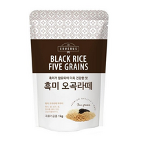 티원 흑미오곡라떼 파우더 1kg, 1개