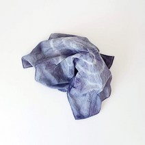 DIY KIT 손수건 천연염색 자초 4인 엠보손수건 35cmx35cm