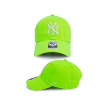 47브랜드 47브랜드 MLB볼캡 NY뉴욕 양키스 볼캡 네온그린