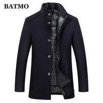 남성 모직 코트 자켓 겨울 울 캐시미어 batmo 2022 new arrival 가을
