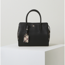 닥스 블랙체크배색 결혼식 상견례 직장인 회사원 정장 크로스겸용 여성토트백