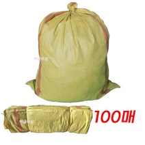 120kg 왕겨 마대 100매, 100개