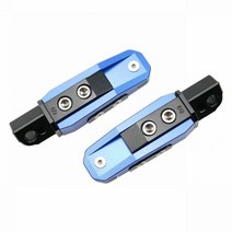 후면 발판 스즈키 GSXR600/750 GSXR1300 하야부사용 풋페그 페달 패드, Blue