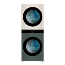 트롬 LG 오브제컬렉션 세탁기 FX23GNG + 건조기 RD20ENE 23kg + 20kg 세트 1등급 방문설치, FX23GNG-ENE, 네이처 그린(세탁기), 네이처 베이지(건조기)