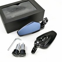 일반 오토바이 핸들 바 백미러 야마하 R1 2004 V3, 04 Black
