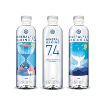 [미네랄메이킹] 천연 알칼리수 미네랄 메이킹 7.4 500ml, 사슴, 2박스 - 40병