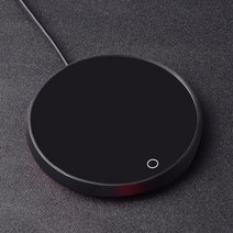 usb 워머 홈 오피스를위한 새로운 커피 머그 컵 워머 밀크 티 물 가열 패드 3 온도, 검은색