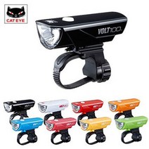 캣아이(CATEYE) 초강력 VOLT 100 (2000 촉광) EL-150RC USB 충전 라이트 자전거 전조등, Orange