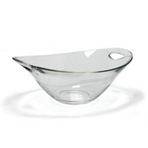 이태리 예쁜 샐러드 볼 유리그릇 용기 접시 -18cm
