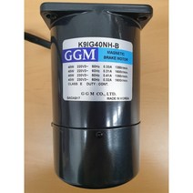 K9RG40NC-B GGM AC 단상 220V 40W 브레이크모터