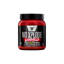 비에스엔 BSN NO-XPLODE Vaso Pre Workout 파우더 L-Citulline 8g 및 Beta-Alanine 3.2g 에너지 맛: 정글 주스 24회분, 24.0인분 (1팩)