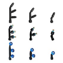 OC1066 원예 과수 방역 농약 다용도 스프레이 노즐9종 통 스트 약통 약대, 벤타샵일반형1구