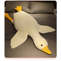 거위인형 대형인형 흰거위인형 애착인형 바디필로우 코스트코인형 이케아인형 생일선물, 그레이트 화이트 거위(토끼털), [+50cm 증정] 130cm
