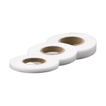 실크 접착 롤 심지 단면 붙이기 모자 면 천 와펜 수선 재료, 화이트1cm