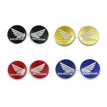 혼다 엠블럼 스티커 2개 세트 4색상 벤리 슈퍼커브 튜닝, 혼다6cm엠블럼(레드)1SET