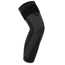 ST SHOP 무릎 중괄호 압력 붕대 통기성 무릎 보호대 달리기 사이클링 용 무릎 패드 따뜻한 관절염 반월상, 블랙 L, 나일론