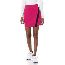 Callaway 여성용 43.2cm(17인치) 니트 랩 스커트 라일락 로즈 Large, Lilac Rose, Lilac Rose