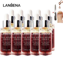 무좀 내성발톱 발톱무좀 LANBENA 네일 수리 에센스 세럼 세트 곰팡이 제거 손톱 젤 안티 감염 진균증 발 마, 01 10 Pcs Set