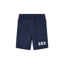 [정품] GAP kids [토들러 남아 2-5세] 미니 로고 그래픽 밴딩 쇼츠 5222134011051