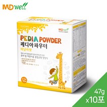 [매일유업] 메디웰 어린이 영양식 페디아파우더 바닐라맛 48gX10, 단품, 단품