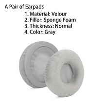 이어패드 Beyerdynamic DT770 DT770PRO DT880 PRO DT990 DT990PRO 헤드폰 이어 쿠션용 벨루어 패드, [05] For DT990, [02] Gray Earpads