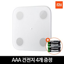 샤오미 미스케일 2세대 체중계, 체지방계+건전지4개