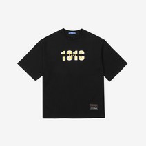 Keds 1916 로고 반팔 티셔츠_KD2RSE2106X_BLK