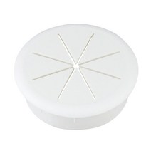 전선캡 컴퓨터 책상 라인 홀 커버 ABS 플라스틱 8 개 꽃잎 스레딩 박스 커버 50MM/60MM 사무용 가구 액세서리 1, 02 50mm, 01 WHITE