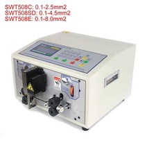 폐전선 자동 탈피기 0.1-8.0mm2 자동 조절 와이어 스트리핑 필링 커팅 머신 swt508c swt508sd swt508e 케이블 커터 스트리퍼 220v 110v, swt508c(0.1-2.5mm2)