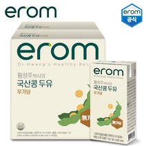 이롬 황성주 박사의 국산콩 두유 무가당, 190ml, 32개