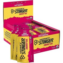 Honey Stinger 유기농 에너지 젤 과일 스무디 스포츠 뉴트리션 31.2g(1.1온스) (24팩), 1.1 Ounce (Pack of 24), Acai Pomegranate
