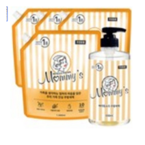 마미스 베이킹소다 주방세제 500ml + 1500ml 4p, 1세트