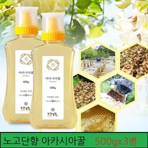 노고단향 지리산 벌꿀 아카시아꿀 토종벌꿀 자연숙성벌꿀 천연벌꿀 국내산 토종꿀 자연꿀 벌집꿀 꿀선물 꿀물 벌꿀차 꿀화분 꿀효능, 3병