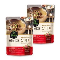 CJ 비비고 갈비탕 400G x 2개입, 없음