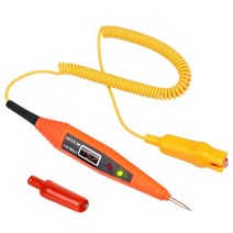 24V 12V 전기 테스트 펜 프로브 제어 자동차 테스터 볼트 자동 배터리 진단 도구 트럭 트레일러 오토바이, CN _디지털 디스플레이
